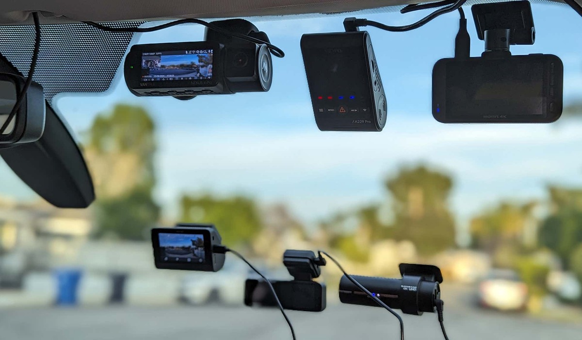 Car accessories including dash cameras and electronic upgrades