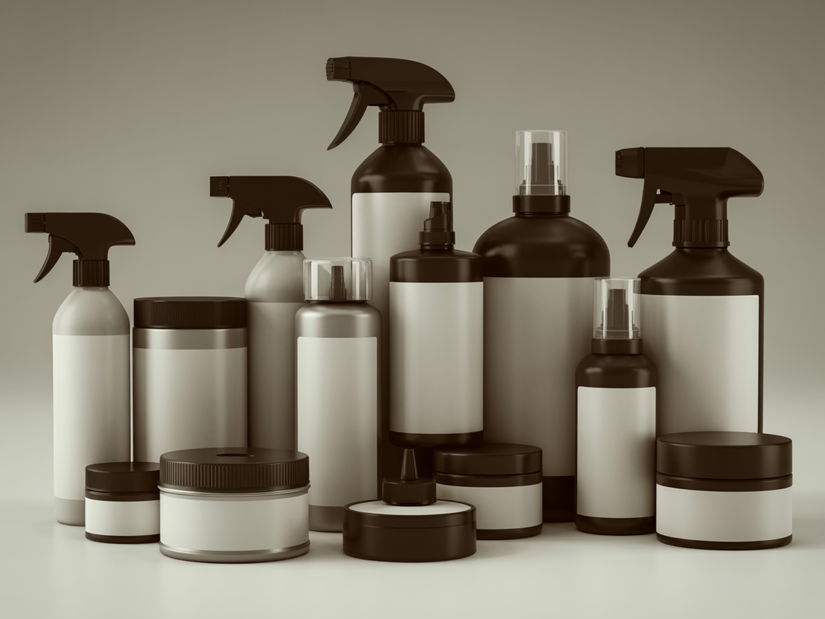 Professional car care products including polishes and cleaning supplies